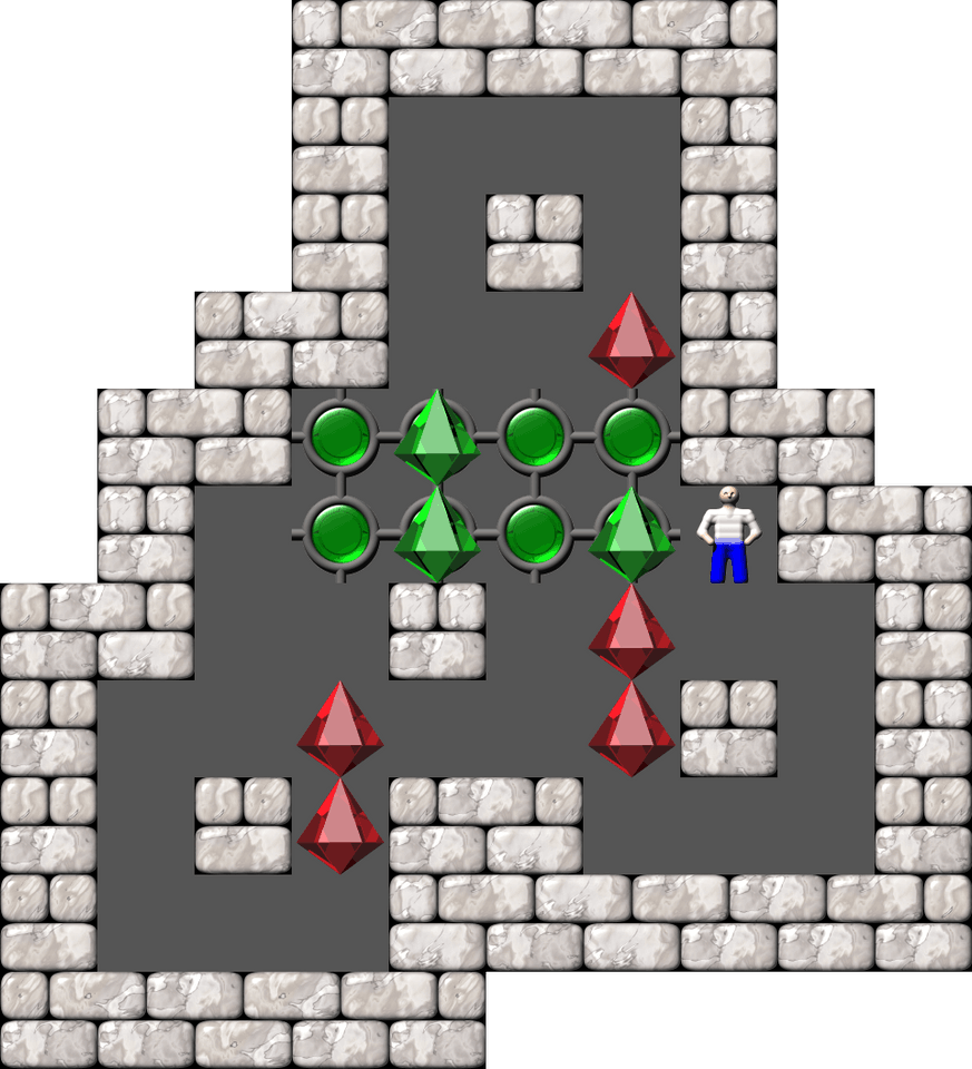 Sokoban Kevin 19 level 43